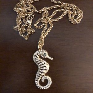 Lily Pulitzer for Target Seahorse pendant & chain